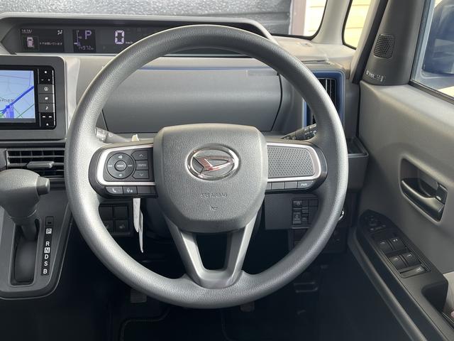 タント Ｘ　スマートアシストＩＩＩ　パワースライドドア　純正メモリーナビ　フルセグＴＶ　バックカメラ　アイドリングストップ　シートヒーター　ステアリングスイッチ　オートライト　横滑り防止（17枚目）