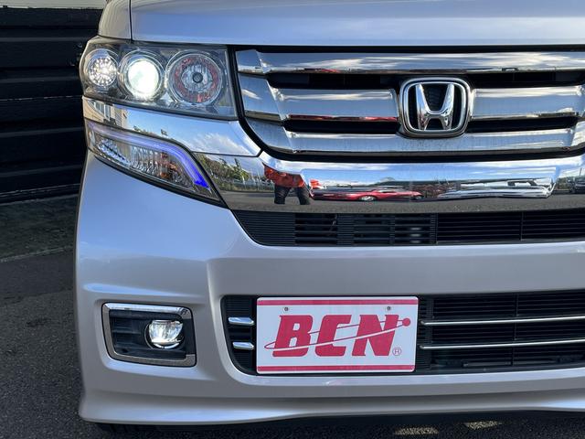 Ｎ－ＢＯＸカスタム Ｇ　ターボＳＳパッケージ　両側パワースライドドア　純正メモリーナビ　ワンセグＴＶ　バックカメラ　Ｂｌｕｅｔｏｏｔｈ　シートヒーター　純正アルミホイール　アイドリングストップ　ＨＩＤヘッドライト　クルーズコントロール（32枚目）