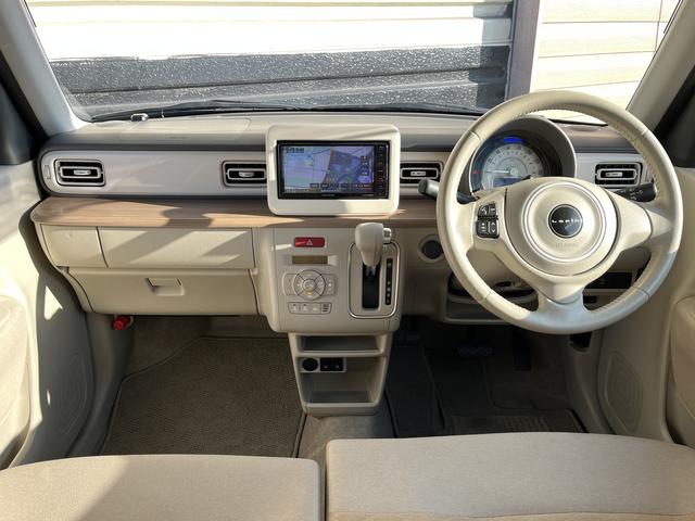 アルトラパン Ｘ　社外メモリーナビ　バックカメラ　シートヒーター　ＬＥＤヘッドライト　ＥＴＣ　純正アルミホイール　レーダーブレーキ　キーフリー（13枚目）