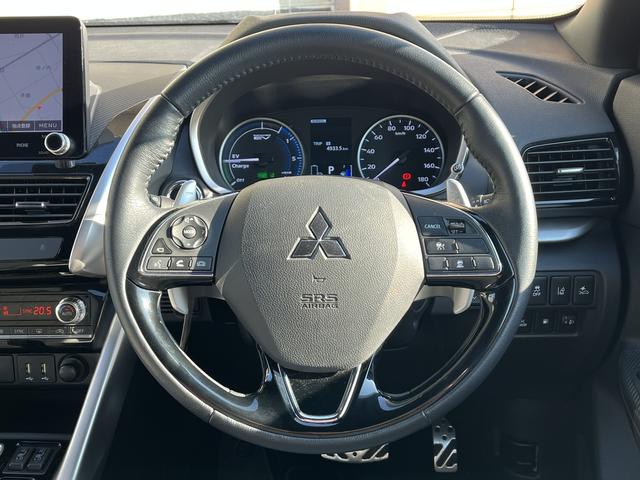 エクリプスクロスPHEV P レーダーブレーキシステム 純正メモリーナビ フルセグTV バックカメラ Bluetooth アイドリングストップ シートヒーター ステアリングヒーター 前後ドライブレコーダー 純正アルミホイール(13枚目)