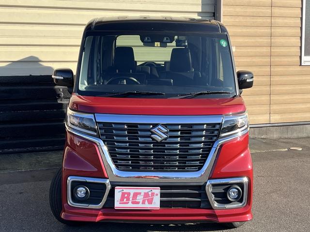 スペーシアカスタム ハイブリッドXS レーダーブレーキ 両側パワースライドドア 社外メモリーナビ フルセグTV バックカメラ Bluetooth ドライブレコーダー アイドリングストップ シートヒーター 純正アルミホイール(3枚目)