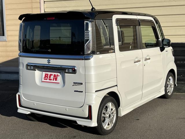 スペーシアカスタム ハイブリッドXS レーダーブレーキ 両側パワースライドドア 純正メモリーナビ Bluetooth シートヒーター LEDヘッドライト 純正アルミホイール オートライト クルーズコントロール(6枚目)
