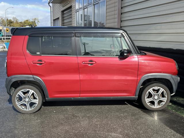 ハスラー Ｘ　レーダーブレーキ　純正メモリーナビ　フルセグＴＶ　アイドリングストップ　純正アルミホイール　シートヒーター　純正アルミホイール　ＨＩＤヘッドライト　プッシュスタート（4枚目）