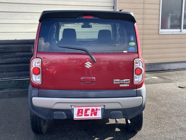 ハスラー Ｘ　レーダーブレーキ　純正メモリーナビ　フルセグＴＶ　アイドリングストップ　純正アルミホイール　シートヒーター　純正アルミホイール　ＨＩＤヘッドライト　プッシュスタート（8枚目）