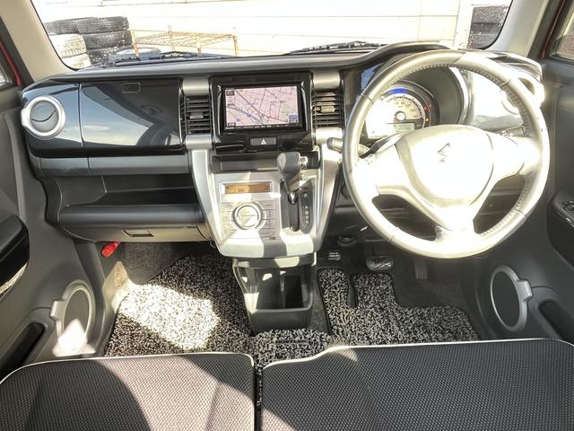 ハスラー Ｘ　レーダーブレーキ　純正メモリーナビ　フルセグＴＶ　アイドリングストップ　純正アルミホイール　シートヒーター　純正アルミホイール　ＨＩＤヘッドライト　プッシュスタート（16枚目）