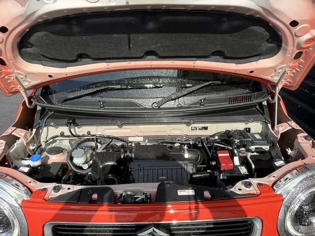 ハスラー ハイブリッドＸ　レーダーブレーキ　社外メモリーナビ　フルセグＴＶ　バックカメラ　アイドリングストップ　Ｂｌｕｅｔｏｏｔｈ　純正アルミホイール　ＨＩＤヘッドライト　オートライト　横滑り防止　ステアリングスイッチ（39枚目）