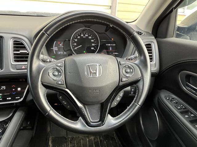 ヴェゼル ハイブリッドＺ・ホンダセンシング　ホンダセンシング　純正ＳＤナビ　フルセグＴＶ　バックカメラ　アイドリングストップ　ＬＥＤヘッドライト　純正アルミホイール　クルーズコントロール　シートヒーター　ＥＴＣ　シートヒーター（16枚目）