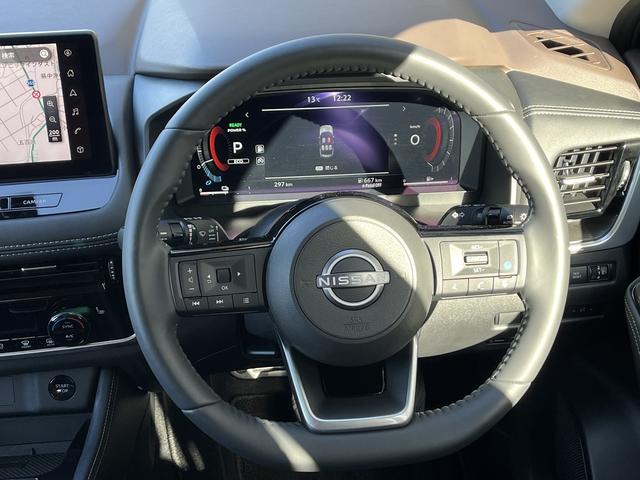 エクストレイル Ｇ　ｅ－４ＯＲＣＥ　プロパイロット　アラウンドビューモニター　純正メッモリーナビ　フルセグＴＶ　エマージェンシーブレーキ　パワーバックドア　クルーズコントロール　シートヒーター　ステアリングヒーター　純正アルミホイール（17枚目）