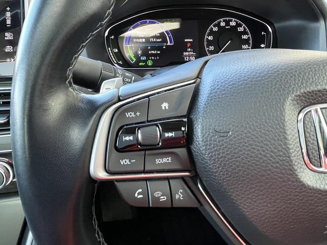 アコード EX ホンダセンシング 純正メモリーナビ フルセグTV バックカメラ モデューロエアロ 純正アルミホイール レザーシート パワーシート シートヒーター サンルーフ クルーズコントロール(26枚目)