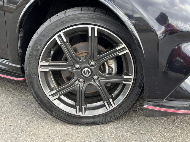 マーチ ニスモ　Ｓ　社外メモリーナビ　フルセグＴＶ　Ｂｌｕｅｔｏｏｔｈ　純正アルミホイール　横滑り防止　横滑り防止　キーフリー（37枚目）