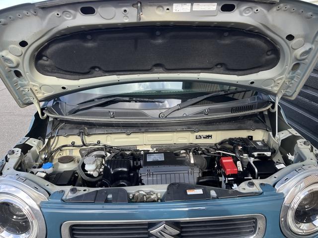 ハスラー ハイブリッドＸ　レーダーブレーキサポート　社外メモリーナビ　ワンセグＴＶ　Ｂｌｕｅｔｏｏｔｈ　全方位モニター　ドライブレコーダー　アイドリングストップ　シートヒーター　純正アルミホイール　ＬＥＤヘッドライト（38枚目）