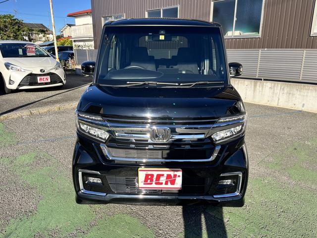 Ｎ－ＢＯＸカスタム Ｌ　純正メモリーナビ☆フルセグＴＶ☆ＤＶＤ再生可☆パワースライドドア☆ＬＥＤヘッドライト☆Ｂｌｕｅｔｏｏｔｈオーディオ☆ホンダセンシング☆電子パーキング☆シティブレーキシステム☆Ｗシートヒーター☆（3枚目）