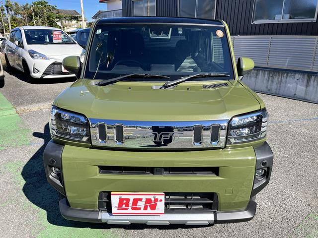 タフト Ｇ　クロムベンチャー　バックカメラ☆ＤＶＤ再生可☆Ｂｌｕｅｔｏｏｔｈオーディオ☆フルセグＴＶ☆ＲＢＳ☆ＬＥＤヘッドライト☆オートライト☆横滑り防止☆アイドリングストップ☆Ｗシートヒーター☆電子パーキングブレーキ☆（3枚目）