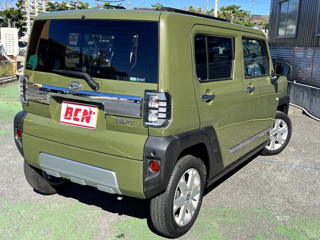 タフト Ｇ　クロムベンチャー　バックカメラ☆ＤＶＤ再生可☆Ｂｌｕｅｔｏｏｔｈオーディオ☆フルセグＴＶ☆ＲＢＳ☆ＬＥＤヘッドライト☆オートライト☆横滑り防止☆アイドリングストップ☆Ｗシートヒーター☆電子パーキングブレーキ☆（6枚目）