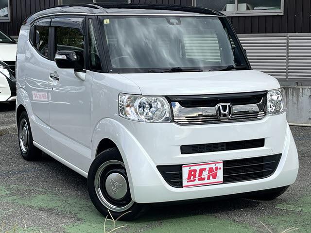 N-BOXスラッシュ G・Lインテリアカラーパッケージ 社外SDナビ☆フルセグTV☆Bluetoothオーディオ☆バックカメラ☆DVD再生可☆Wシートヒーター☆HIDヘッドライト☆オートライト☆横滑り防止☆電動パーキングブレーキ☆USBポート×2☆(2枚目)