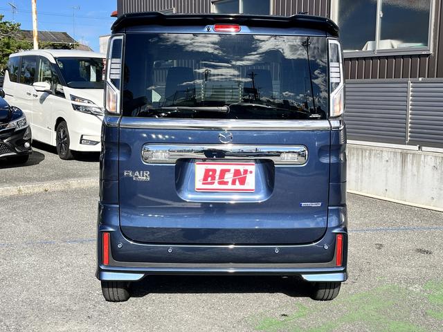 フレアワゴンカスタムスタイル ハイブリッドＸＧ　純正メモリーナビ☆フルセグＴＶ☆Ｂｌｕｅｔｏｏｔｈオーディオ☆ＤＶＤ再生可☆バックカメラ☆パーキングセンサー☆ＲＢＳ☆ＬＥＤヘッドライト☆アイドリングストップ☆車線逸脱警報☆Ｄ席シートヒーター☆（8枚目）