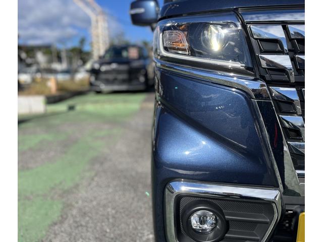 フレアワゴンカスタムスタイル ハイブリッドＸＧ　純正メモリーナビ☆フルセグＴＶ☆Ｂｌｕｅｔｏｏｔｈオーディオ☆ＤＶＤ再生可☆バックカメラ☆パーキングセンサー☆ＲＢＳ☆ＬＥＤヘッドライト☆アイドリングストップ☆車線逸脱警報☆Ｄ席シートヒーター☆（38枚目）