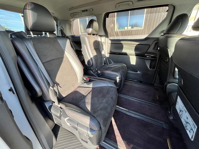 ヴェルファイア 2.4Z ゴールデンアイズII 純正SDナビ☆フルセグTV☆Bluetoothオーディオ☆DVD再生可☆バックカメラ☆HIDヘッドライト☆オートライト☆コーナーセンサー☆前後ドラレコ☆ハーフレザー調シート☆ISOFIX対応☆(9枚目)