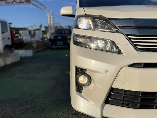 ヴェルファイア 2.4Z ゴールデンアイズII 純正SDナビ☆フルセグTV☆Bluetoothオーディオ☆DVD再生可☆バックカメラ☆HIDヘッドライト☆オートライト☆コーナーセンサー☆前後ドラレコ☆ハーフレザー調シート☆ISOFIX対応☆(37枚目)