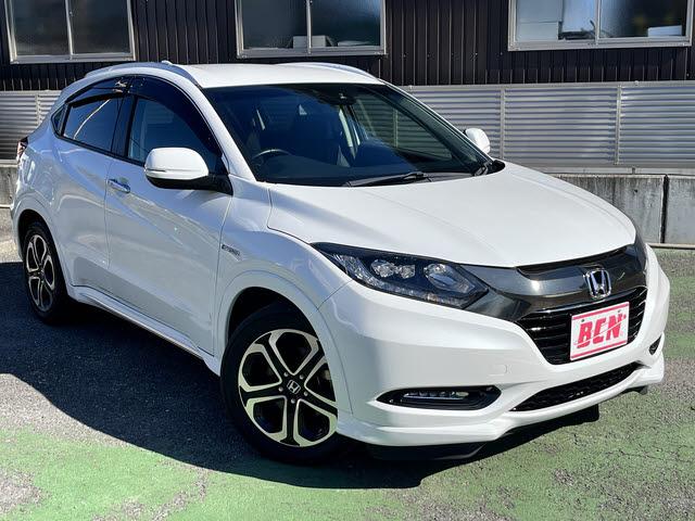 ヴェゼル ハイブリッドZ・ホンダセンシング 純正メモリーナビ☆フルセグTV☆Bluetoothオーディオ☆DVD再生可☆バックカメラ☆LEDヘッドライト☆オートライト☆フォグランプ☆パドルシフト☆シティブレーキシステム☆車線逸脱警報☆(2枚目)