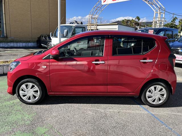 ミライース Ｘ　ＳＡＩＩＩ　社外メモリーナビ☆ワンセグＴＶ☆パーキングセンサー☆衝突軽減ブレーキ☆アイドリングストップ☆横滑り防止☆オートハイビーム☆ＬＥＤヘッドライト☆キーレス☆ライトレベライザー☆ＩＳＯＦＩＸ対応☆（4枚目）