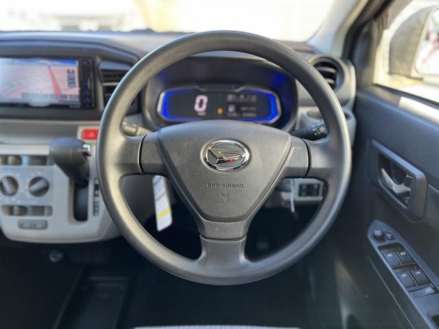 ミライース Ｘ　ＳＡＩＩＩ　社外メモリーナビ☆ワンセグＴＶ☆パーキングセンサー☆衝突軽減ブレーキ☆アイドリングストップ☆横滑り防止☆オートハイビーム☆ＬＥＤヘッドライト☆キーレス☆ライトレベライザー☆ＩＳＯＦＩＸ対応☆（15枚目）