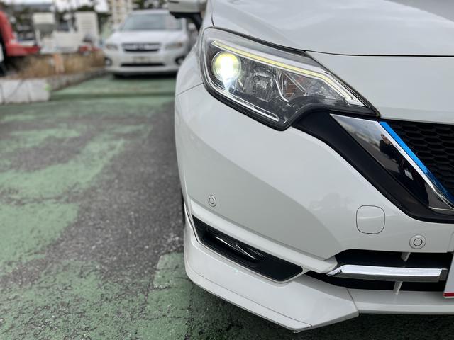 ノート e-パワー メダリスト 純正SDナビ☆フルセグTV☆DVD再生☆Bluetoothオーディオ☆ステリモ☆アラウンドビューカメラ☆エマージェンシーブレーキ☆車線逸脱アラーム☆横滑り防止☆LEDヘッドライト☆フォグランプ☆(34枚目)