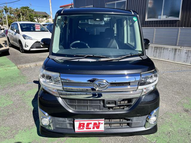 タント カスタムX SAII バックカメラ☆LEDヘッドライト☆アイドリングストップ☆横滑り防止☆衝突軽減ブレーキ☆DVD再生☆Bluetoothオーディオ☆フルセグTV☆純正SDナビ☆フォグランプ☆オートライト☆パワスラ☆(3枚目)