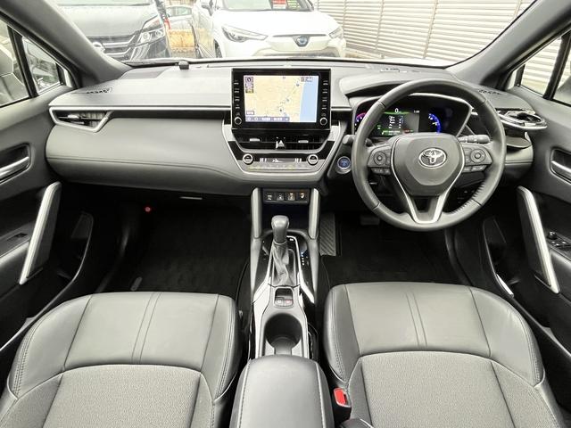 カローラクロス ハイブリッド　Ｚ　純正ディスプレイオーディオナビ☆全方位カメラ☆Ｂｌｕｅｔｏｏｔｈオーディオ☆ステリモ☆シートヒーター☆ステアリングヒーター☆追従型クルコン☆パーキングセンサー☆プリクラッシュセーフティ☆ＥＴＣ２．０☆（17枚目）