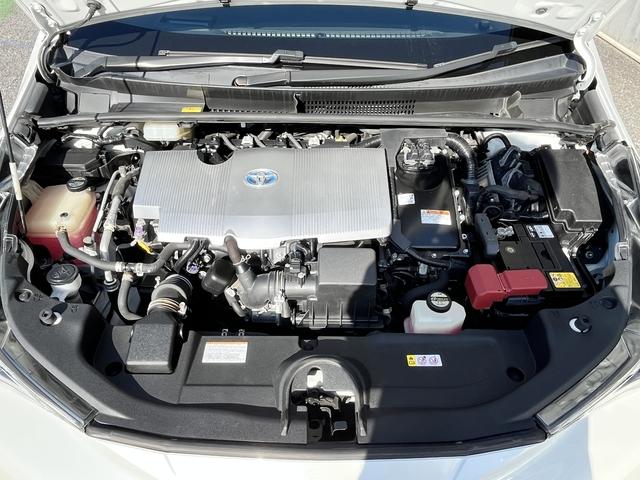 プリウス Ｓセーフティプラス　社外９インチメモリーナビ☆フルセグＴＶ☆Ｂｌｕｅｔｏｏｔｈオーディオ☆バックカメラ☆ＬＥＤヘッドライト☆プリクラッシュセーフティ☆クリアランスソナー☆ヘッドアップディスプレイ☆オートハイビーム☆（38枚目）