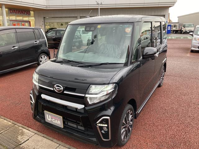 カスタムRSセレクション 4WD スマアシ(ダイハツ予防安全機能) ターボ LEDヘッドランプ/フォグランプ キーフリー 両側パワースライドドア バックカメラ シートヒーター 純正CDチューナー/ETC クルーズコントロール(7枚目)