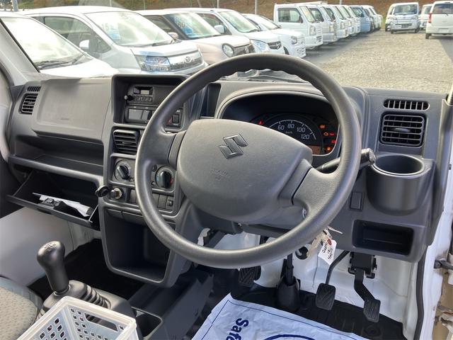 キャリイトラック  4WD 軽トラック MT 衝突被害軽減システム 盗難防止システム アルミホイール エアコン 最大積載量350kg 5速マニュアル車 運転席エアバッグ 助手席エアバッグ パワーステアリング(25枚目)