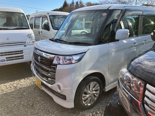 スペーシアカスタムＺ 　４ＷＤ　ＥＴＣ　両側スライド・片側電動　オートクルーズコントロール　オートライト　ＨＩＤ　スマートキー　アイドリングストップ　電動格納ミラー　シートヒーター　ベンチシート　ＣＶＴ　盗難防止システム（12枚目）