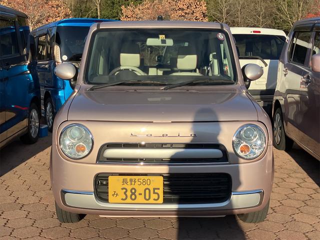 アルトラパンショコラ X 4WD ETC バックカメラ ナビ TV オートライト HID スマートキー アイドリングストップ 電動格納ミラー シートヒーター ベンチシート CVT 盗難防止システム ABS CD USB(12枚目)