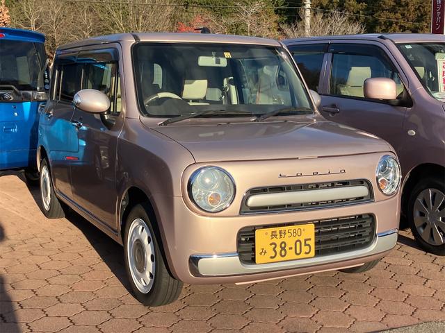 アルトラパンショコラ X 4WD ETC バックカメラ ナビ TV オートライト HID スマートキー アイドリングストップ 電動格納ミラー シートヒーター ベンチシート CVT 盗難防止システム ABS CD USB(13枚目)