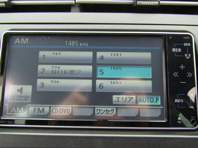 プリウス Ｓ　ＨＤＤナビ　ワンセグＴＶ　スマートキー（16枚目）