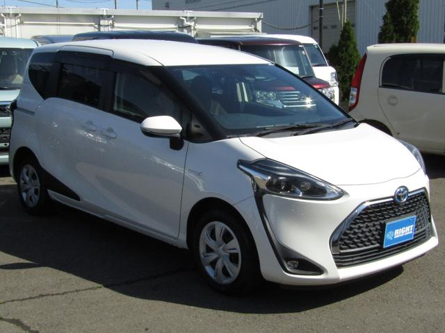 シエンタ ハイブリッド　ファンベースＸ　ブレーキサポート、５人乗り、左側オートスライド、バックモニター、ＥＴＣ、スマートキー、修復無し（9枚目）