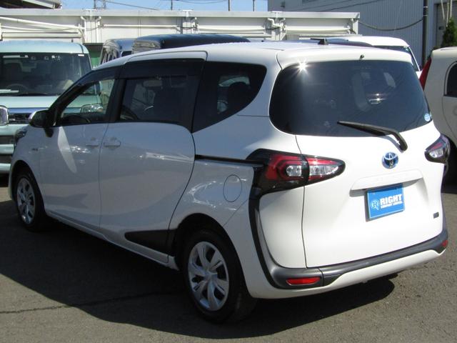 シエンタ ハイブリッド　ファンベースＸ　ブレーキサポート、５人乗り、左側オートスライド、バックモニター、ＥＴＣ、スマートキー、修復無し（11枚目）