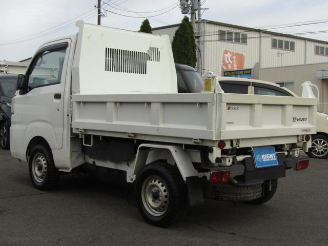 ハイゼットトラック 多目的ダンプ　ワンオーナー、ＰＴＯダンプ、パートタイム４ＷＤ、エアコン、パワステ、修復無し（11枚目）