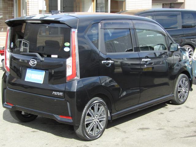 ムーヴ カスタム　ＲＳ　ハイパーＳＡＩＩ　ブレーキサポート、フルタイム４ＷＤ、バックカメラ、ターボ、ＬＥＤヘッドライト、修復無し（10枚目）