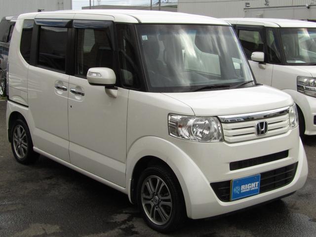 N-BOX G ターボSSパッケージ 両側オートスライド、ターボ、クルーズコントロール、HID、ETC、修復無し(9枚目)