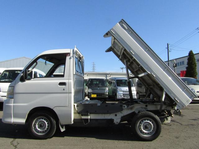 ハイゼットトラック ローダンプ 電動ダンプ、パートタイム4WD、エアコン、パワステ、三方開、タイミングチェーン、修復無し(18枚目)