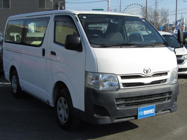 レジアスエースバン ロングＤＸ　タイミングベルト交換済、フルタイム４ＷＤ、キーレス、Ｂｌｕｅｔｏｏｔｈオーディオ、フルセグＴＶ（9枚目）