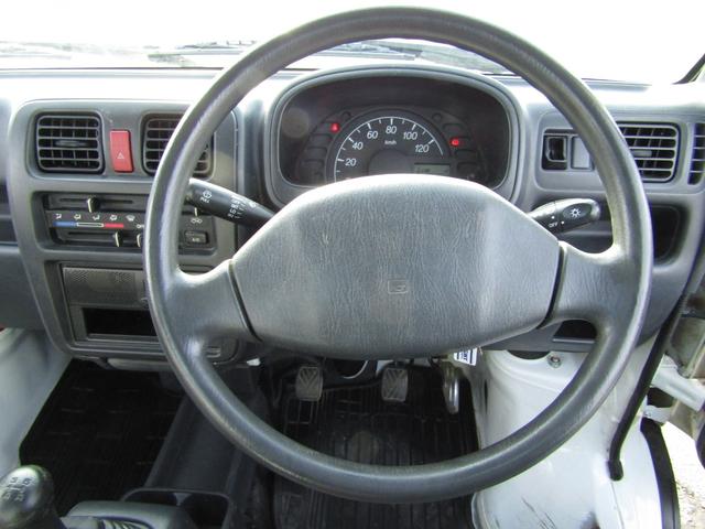 キャリイトラック ＫＣエアコン・パワステ　パートタイム４ＷＤ、５速マニュアル、エアコン、パワステ、タイミングチェーン、修復無し（12枚目）