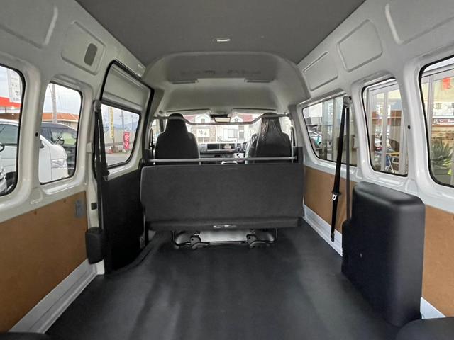 ハイエースバン DX GLパッケージ 070架装パッケージ寒冷地仕様イージークローザードアLEDヘッドランプ両側固定式ガラスパノラミックビューモニターデジタルインナーミラーリアクーラーヒーター助手席エアバッグフォースリミッター付ベルト(16枚目)