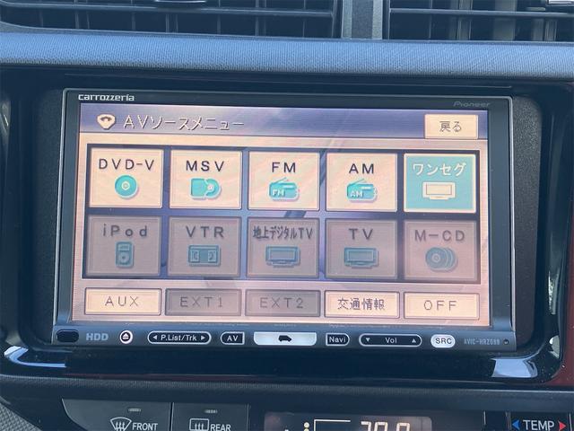 アクア Ｇ　ＥＴＣ　ＴＶ　オートクルーズコントロール　オートライト　スマートキー　電動格納ミラー　ＣＶＴ　衝突安全ボディ　ＡＢＳ　ＥＳＣ　ＣＤ　ＤＶＤ再生　ミュージックプレイヤー接続可　エアコン（22枚目）