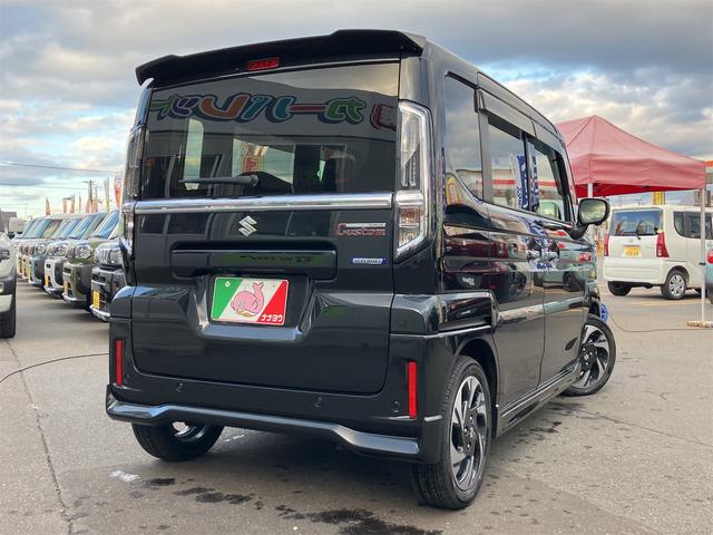 スペーシアカスタム ハイブリッドＸＳターボ　４ＷＤ　ＥＴＣ　バックカメラ　両側電動スライドドア　ＴＶ　クリアランスソナー　オートクルーズコントロール　レーンアシスト　衝突被害軽減システム　オートライト　ＬＥＤヘッドランプ　スマートキー（3枚目）