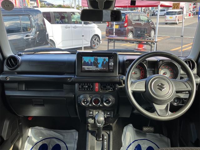 ジムニー ＸＬ　４ＷＤ　ＥＴＣ　ＴＶ　レーンアシスト　衝突被害軽減システム　オートライト　スマートキー　電動格納ミラー　シートヒーター　ＡＴ　盗難防止システム　ＡＢＳ　ＥＳＣ　衝突安全ボディ　エアコン（2枚目）