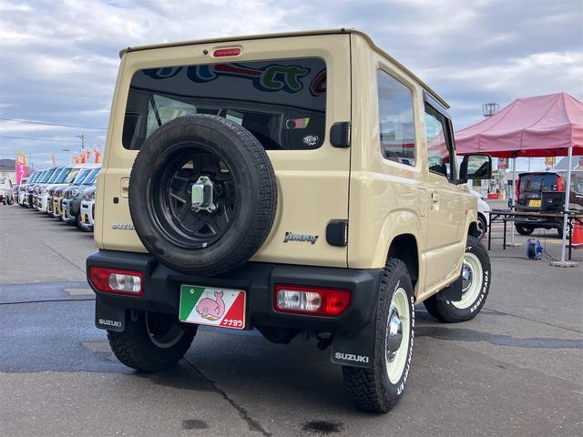 ジムニー ＸＬ　４ＷＤ　ＥＴＣ　ＴＶ　レーンアシスト　衝突被害軽減システム　オートライト　スマートキー　電動格納ミラー　シートヒーター　ＡＴ　盗難防止システム　ＡＢＳ　ＥＳＣ　衝突安全ボディ　エアコン（3枚目）