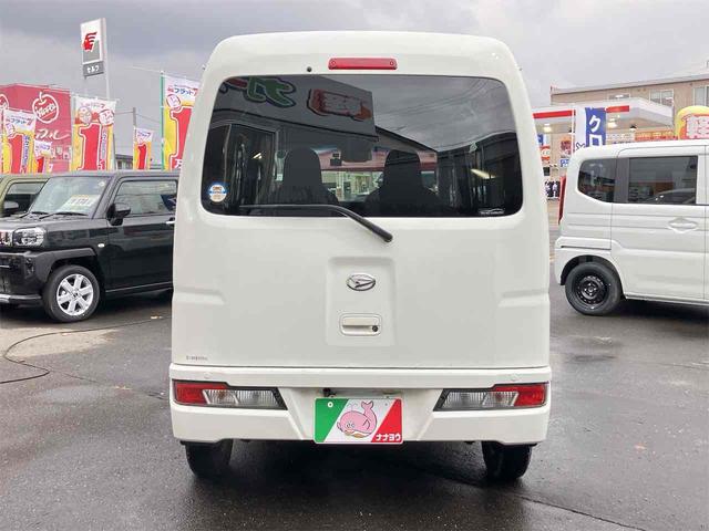 ハイゼットカーゴ ＤＸ　ＳＡＩＩＩ　４ＷＤ　軽バン　ＡＴ　衝突被害軽減システム　クリアランスソナー　ドライブレコーダー　ＥＴＣ　バックカメラ　両側スライドドア　アイドリングストップ　オートマチックハイビーム　ＥＳＣ　エアコン（9枚目）